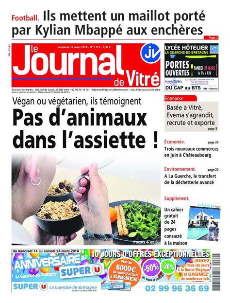 facebook vitré|le journal de vitre.